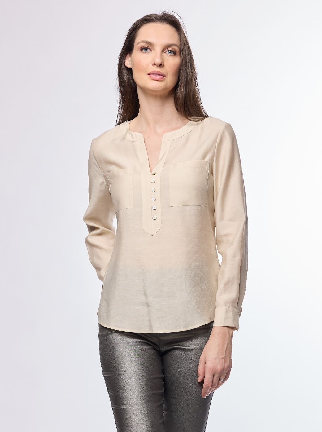 Blusa beige Jamila