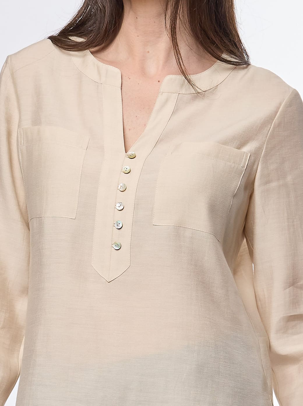 Blusa beige Jamila