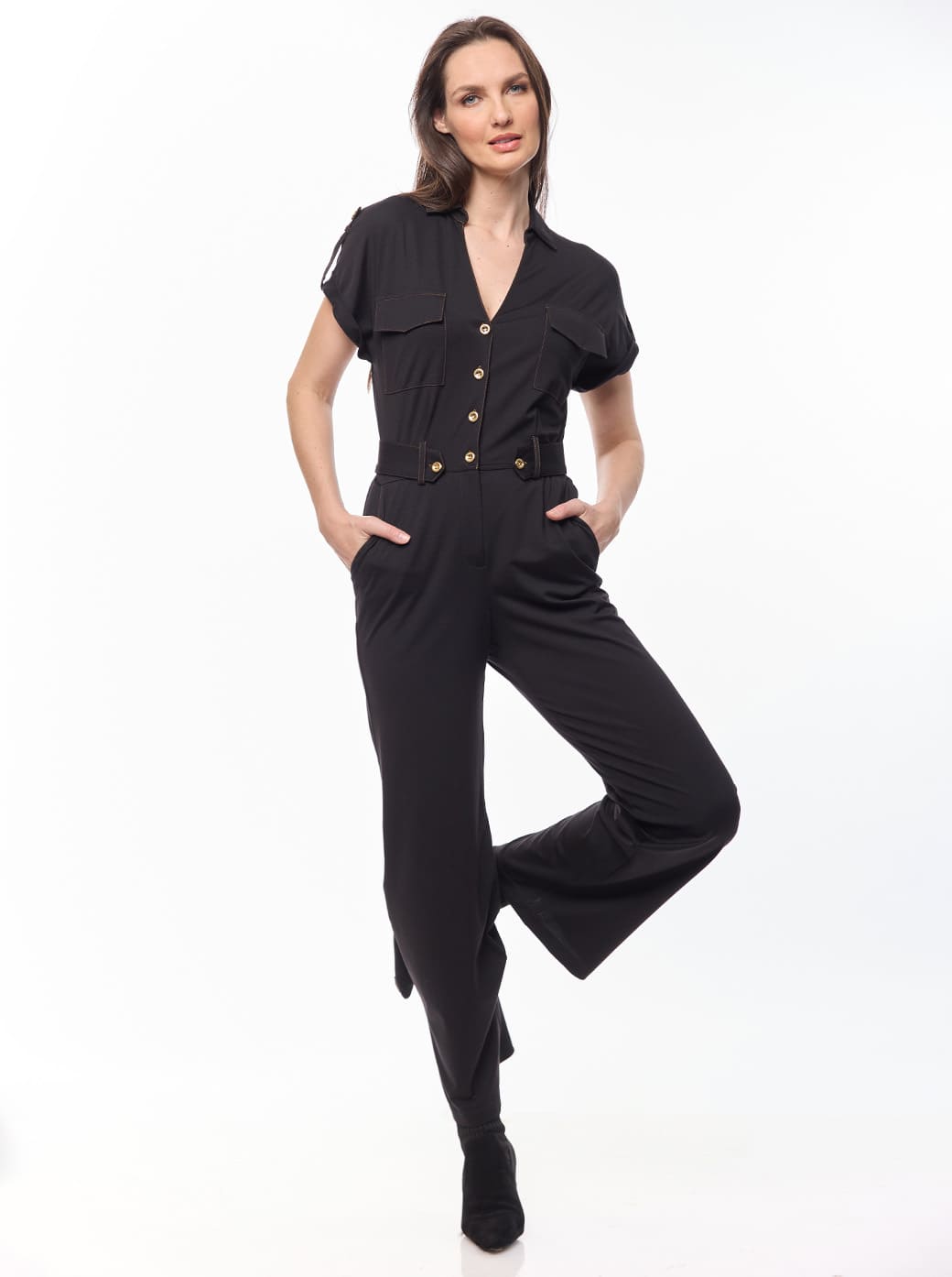 Jumpsuit negro Athena