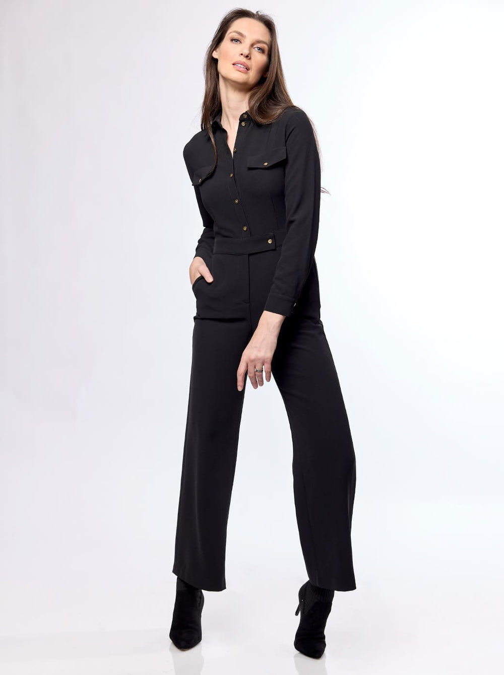 Jumpsuit negro Roxana