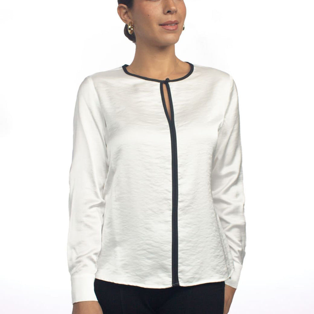 Blusa blanca Paz