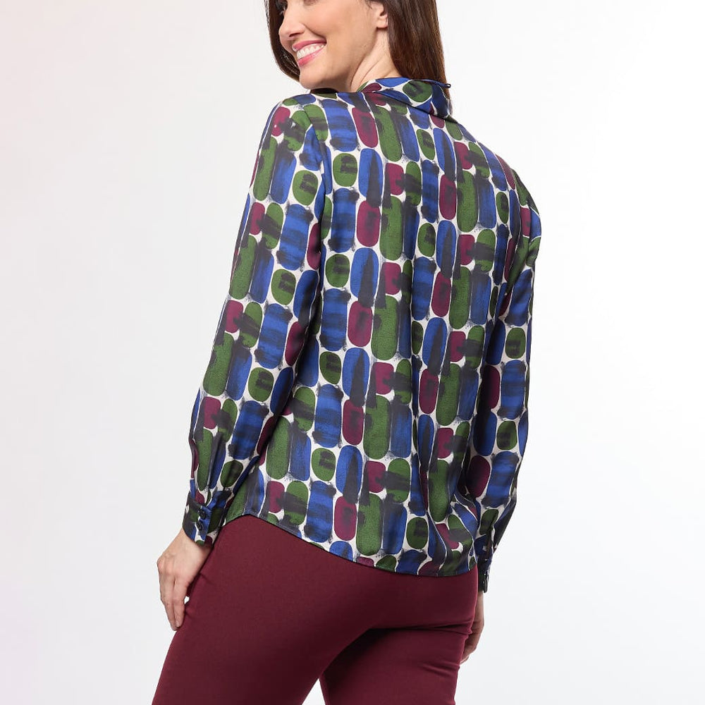 
                      
                        Blusa azul Mahya
                      
                    