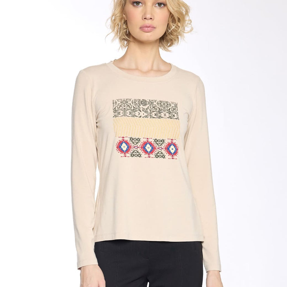 Blusa beige Anisa