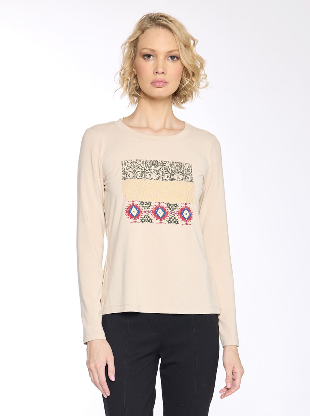 Blusa beige Anisa