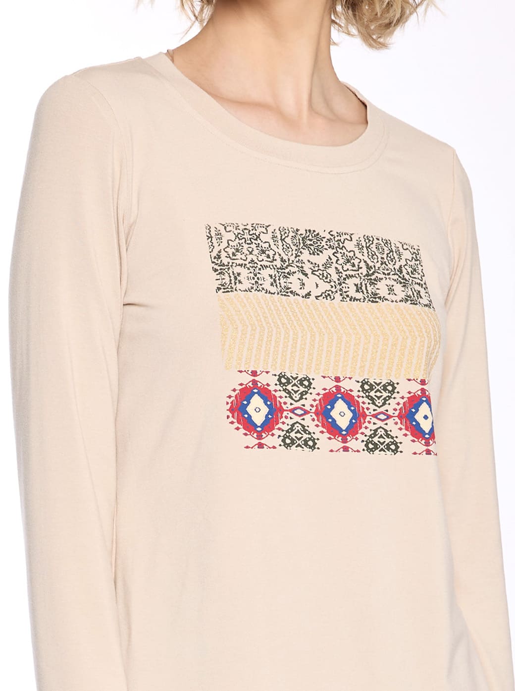 Blusa beige Anisa