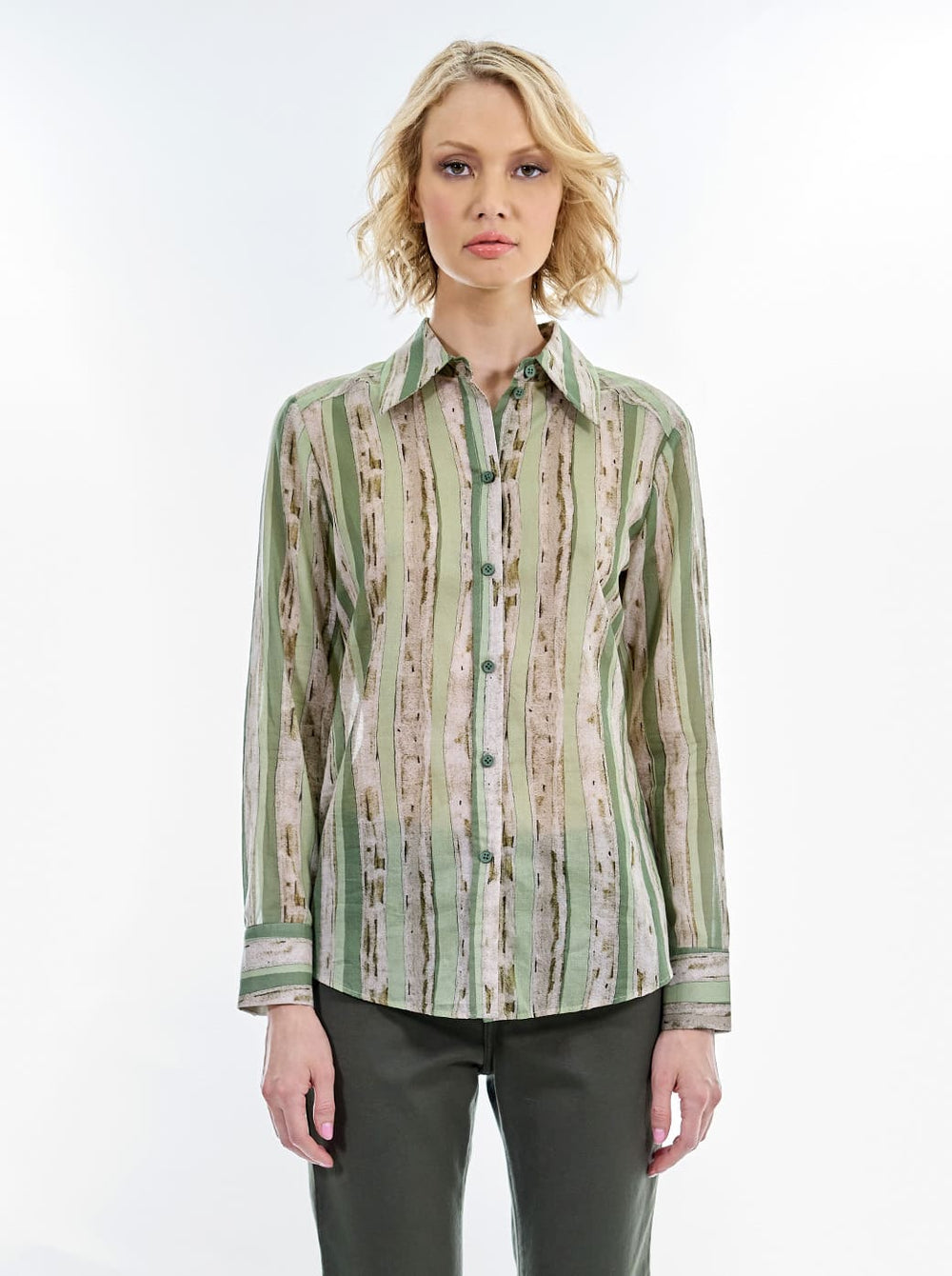 Blusa verde Lorelei