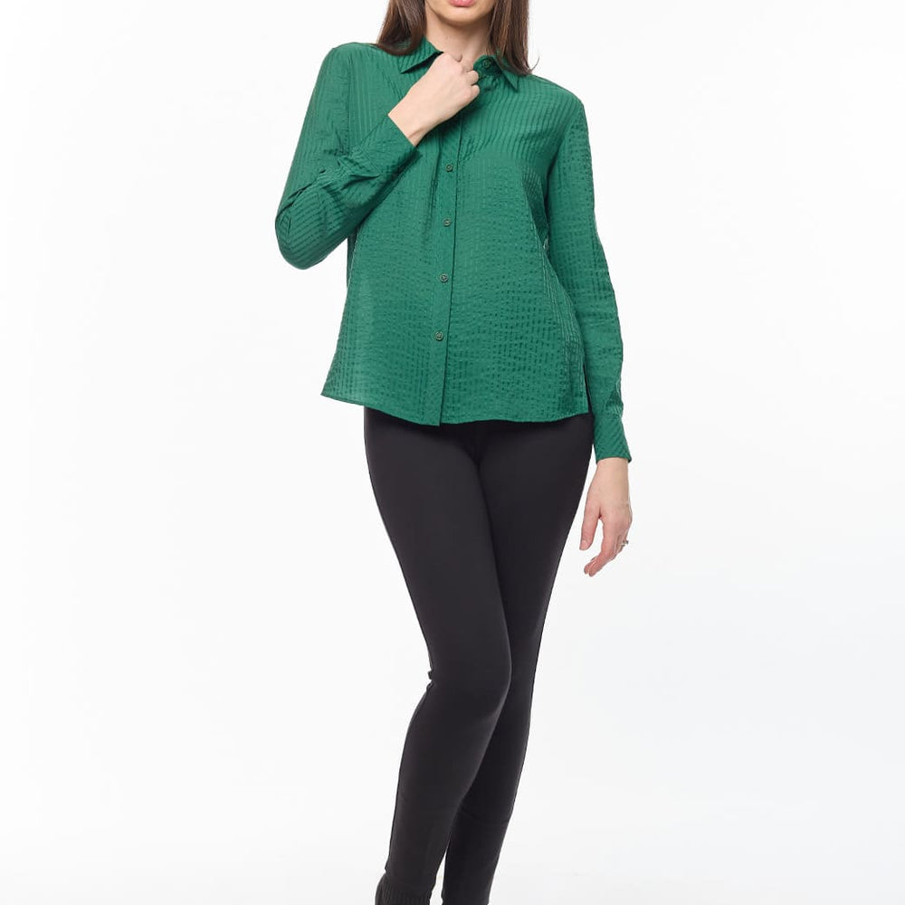 
                      
                        Blusa verde camisera Jane
                      
                    