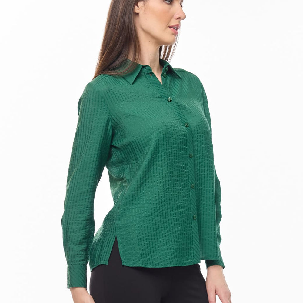 
                      
                        Blusa verde camisera Jane
                      
                    