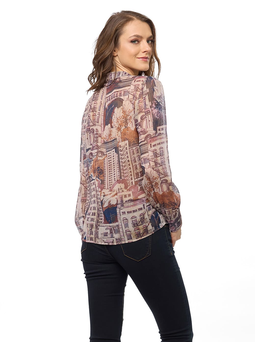 Blusa estampada Daria