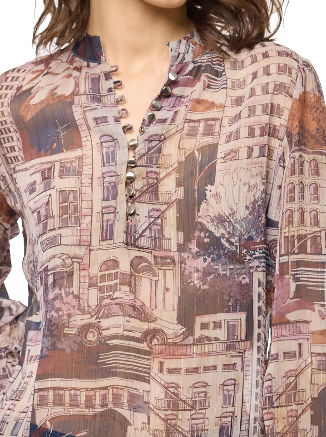 Blusa estampada Daria