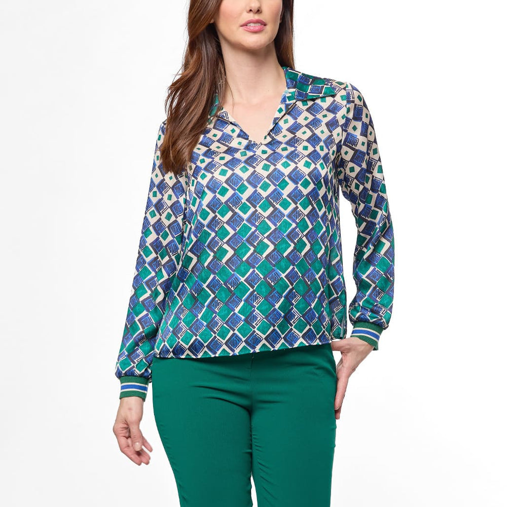 Blusa verde Perla