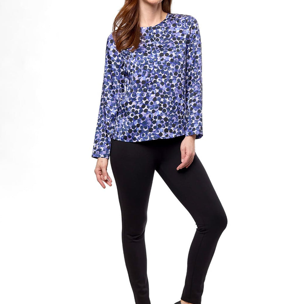 
                      
                        Blusa morada estampada Sira
                      
                    