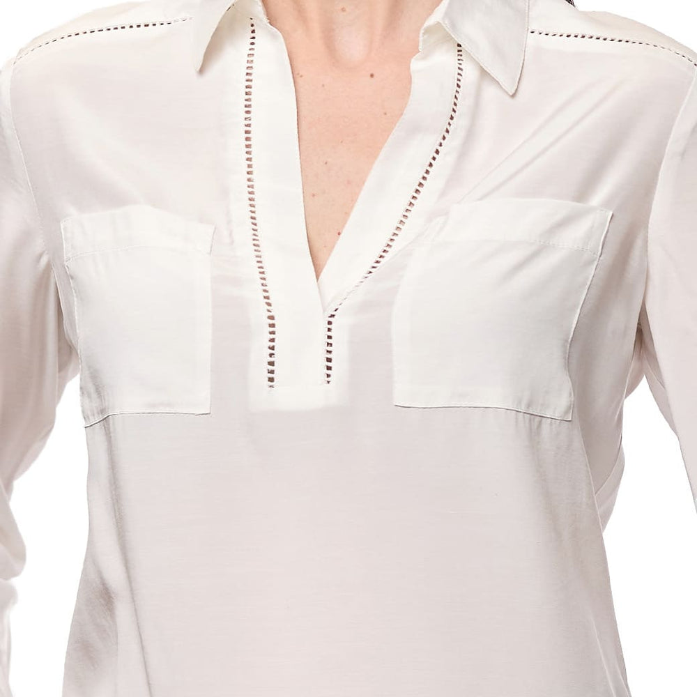 Blusa blanca Cora