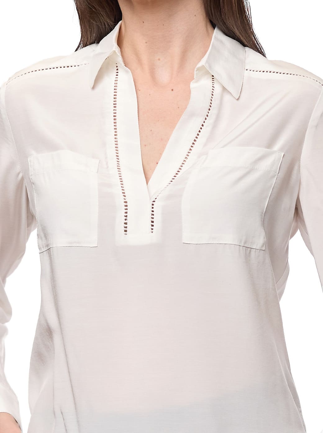 Blusa blanca Cora