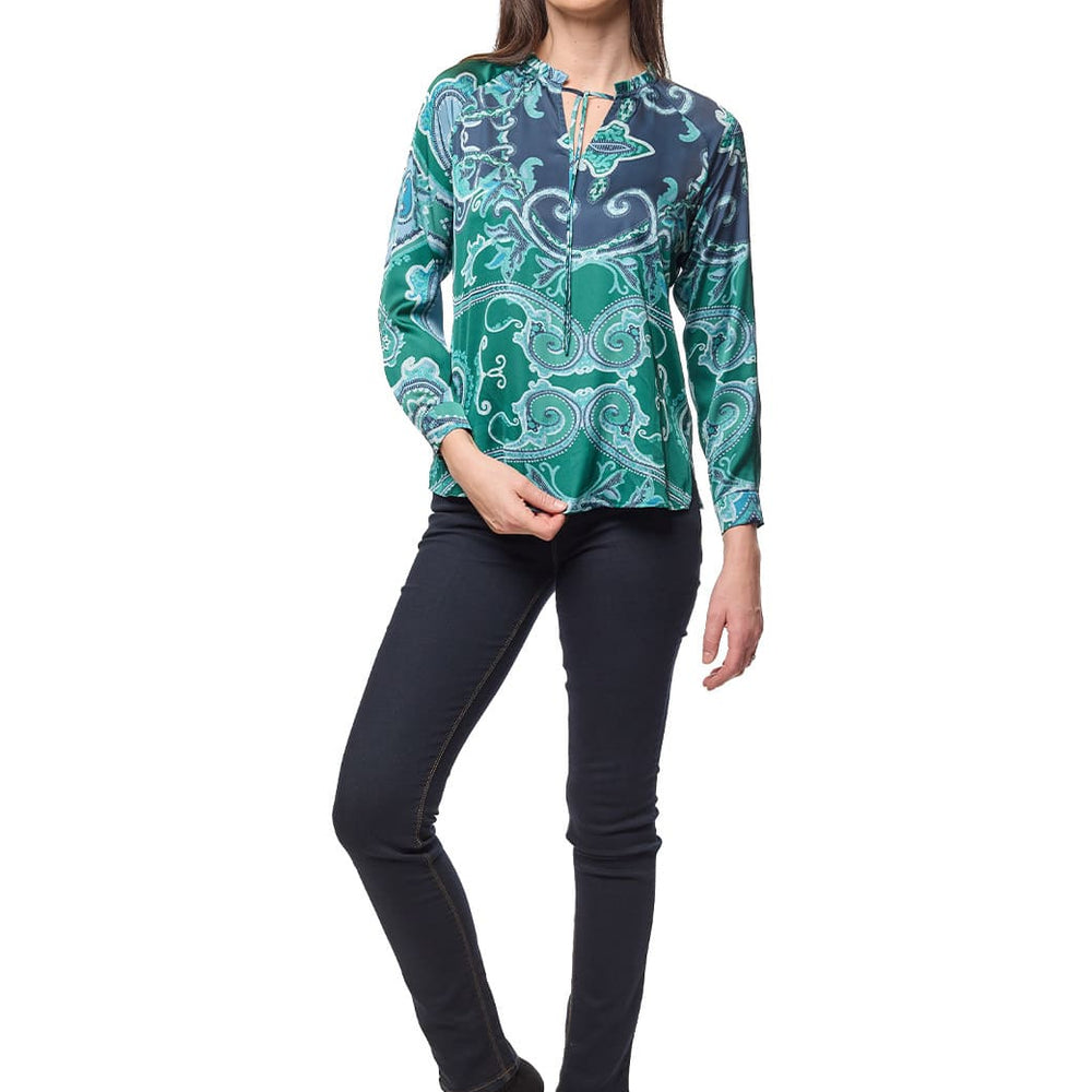 
                      
                        Blusa verde Cora
                      
                    