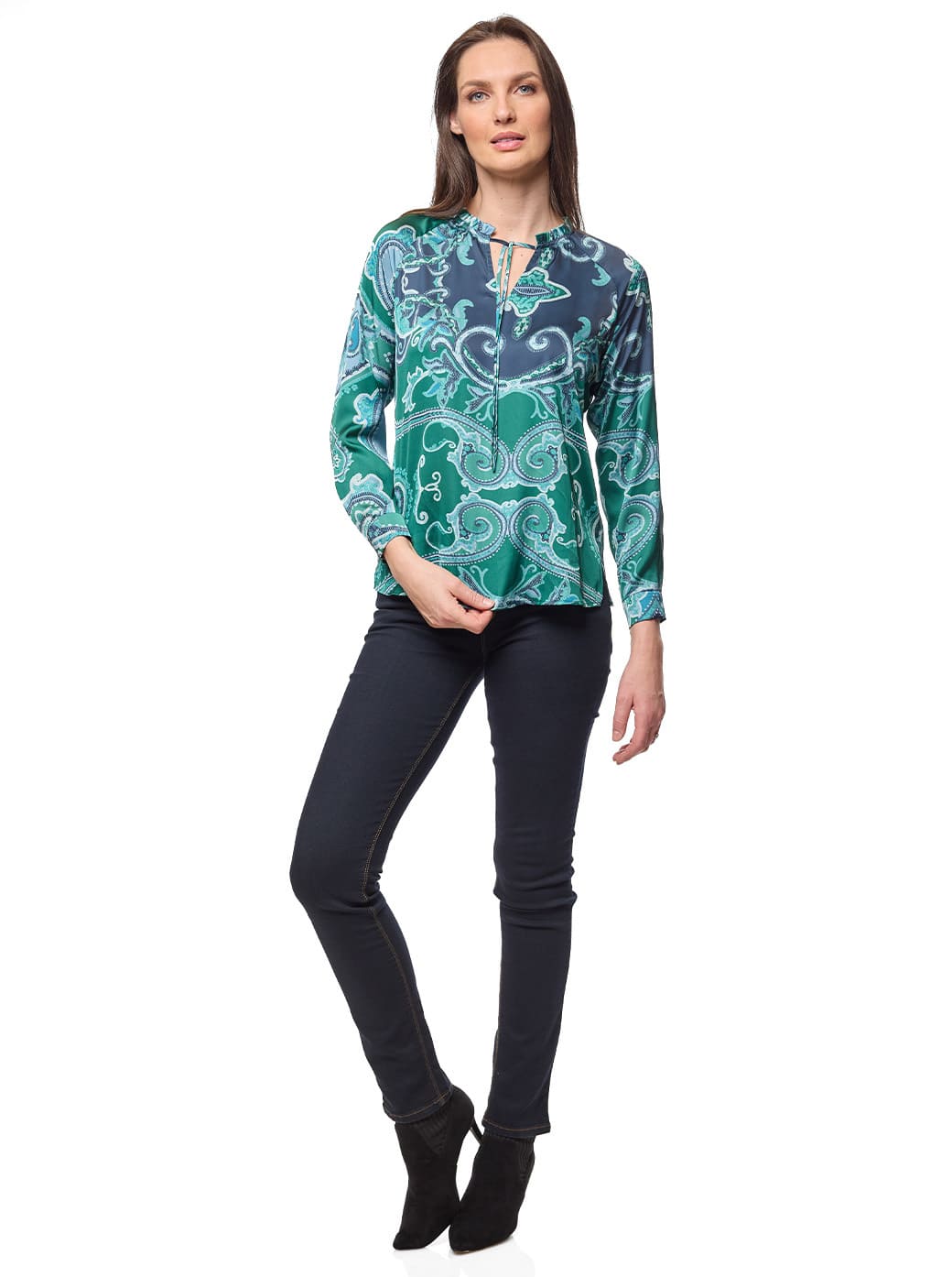 Blusa verde Cora