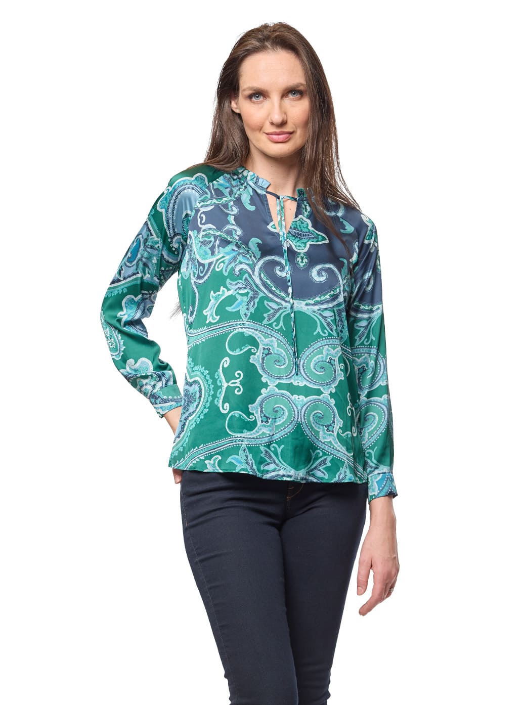 Blusa verde Cora