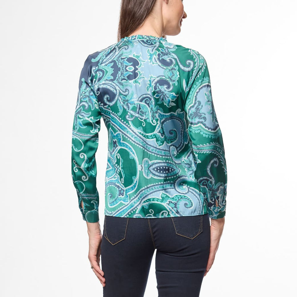 
                      
                        Blusa verde Cora
                      
                    