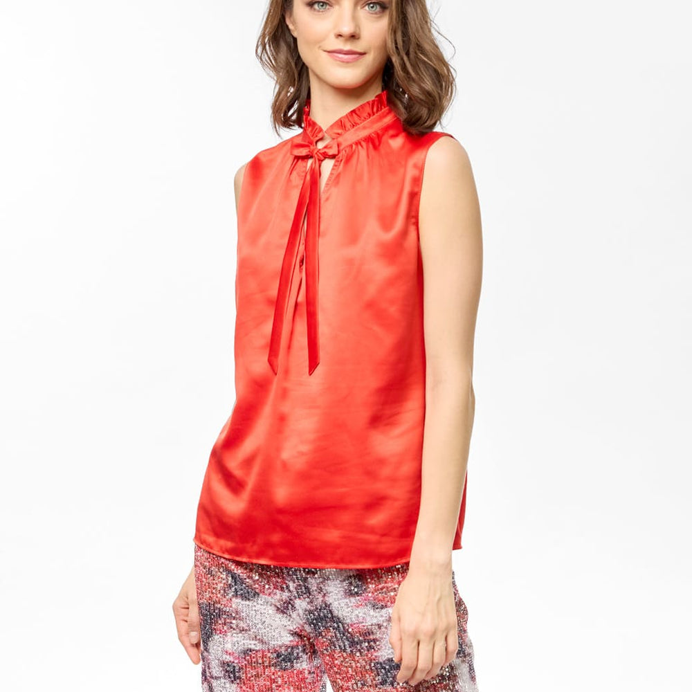 Blusa roja Georgina