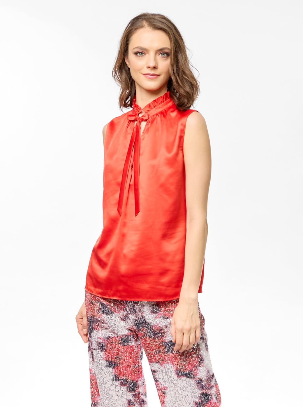 Blusa roja Georgina