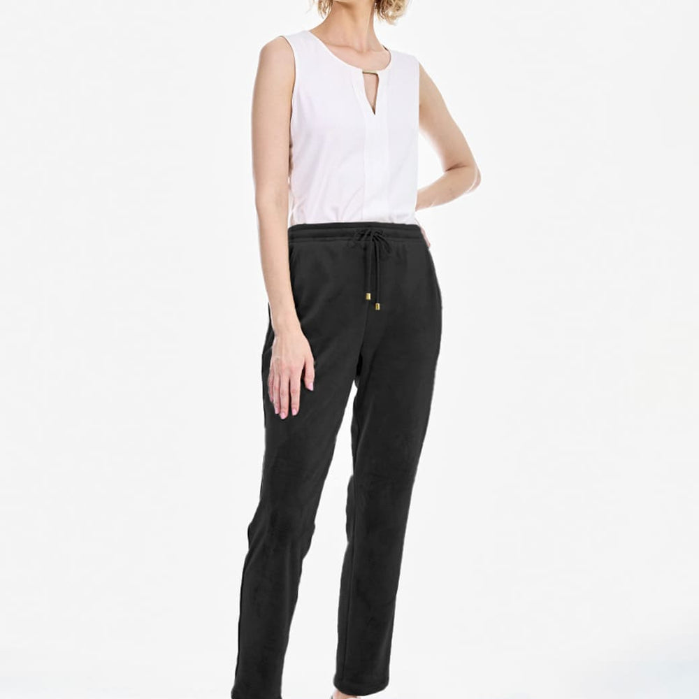 Pants negro pana liso Comfort