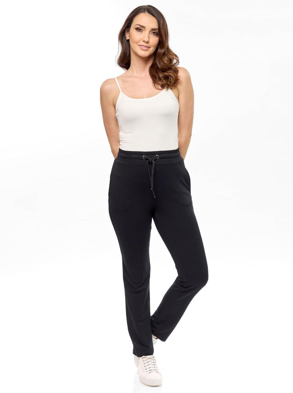 Pants liso negro Comfort