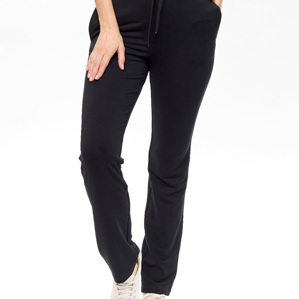 Pants liso negro Comfort