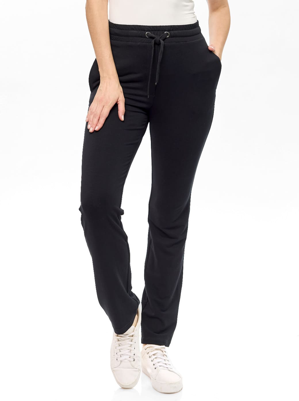 Pants liso negro Comfort