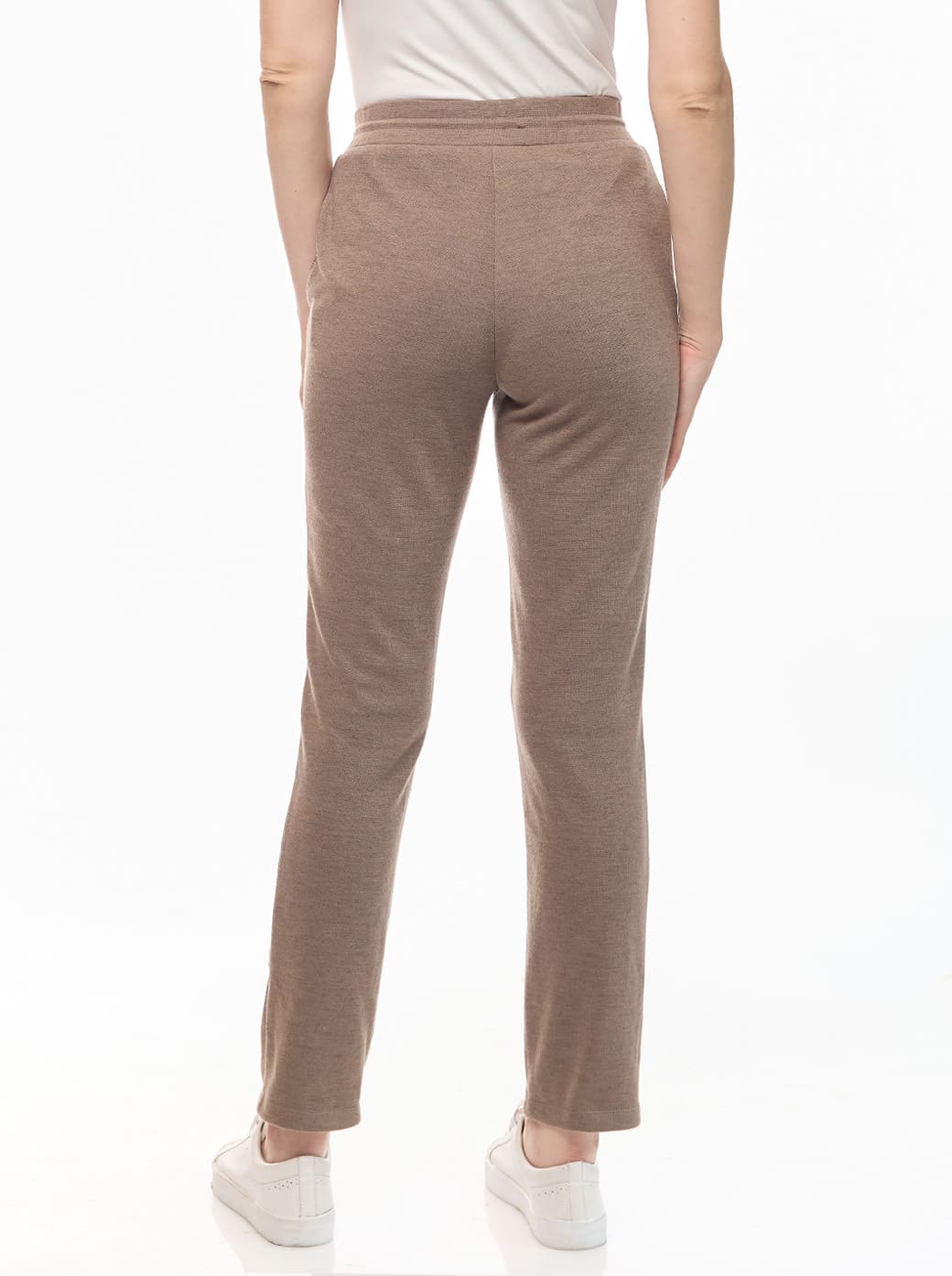 Pants café con flores Comfort