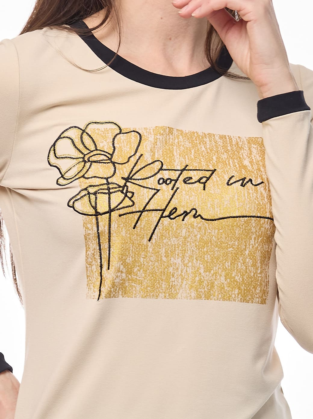 Blusa beige Tiziana