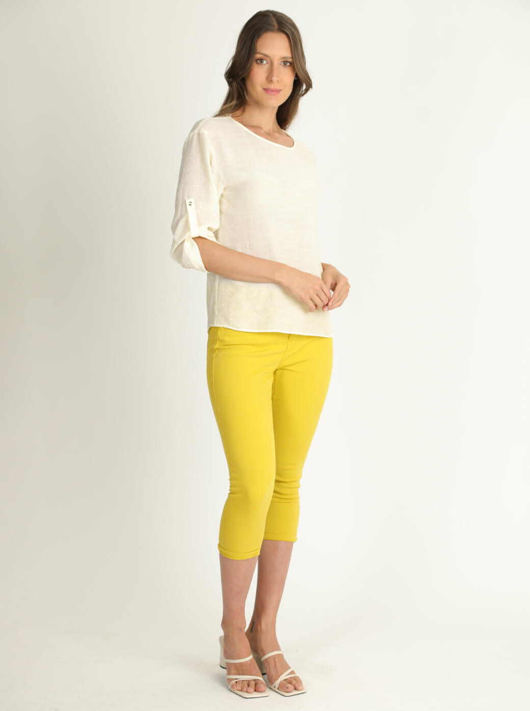 Blusa hueso Aine