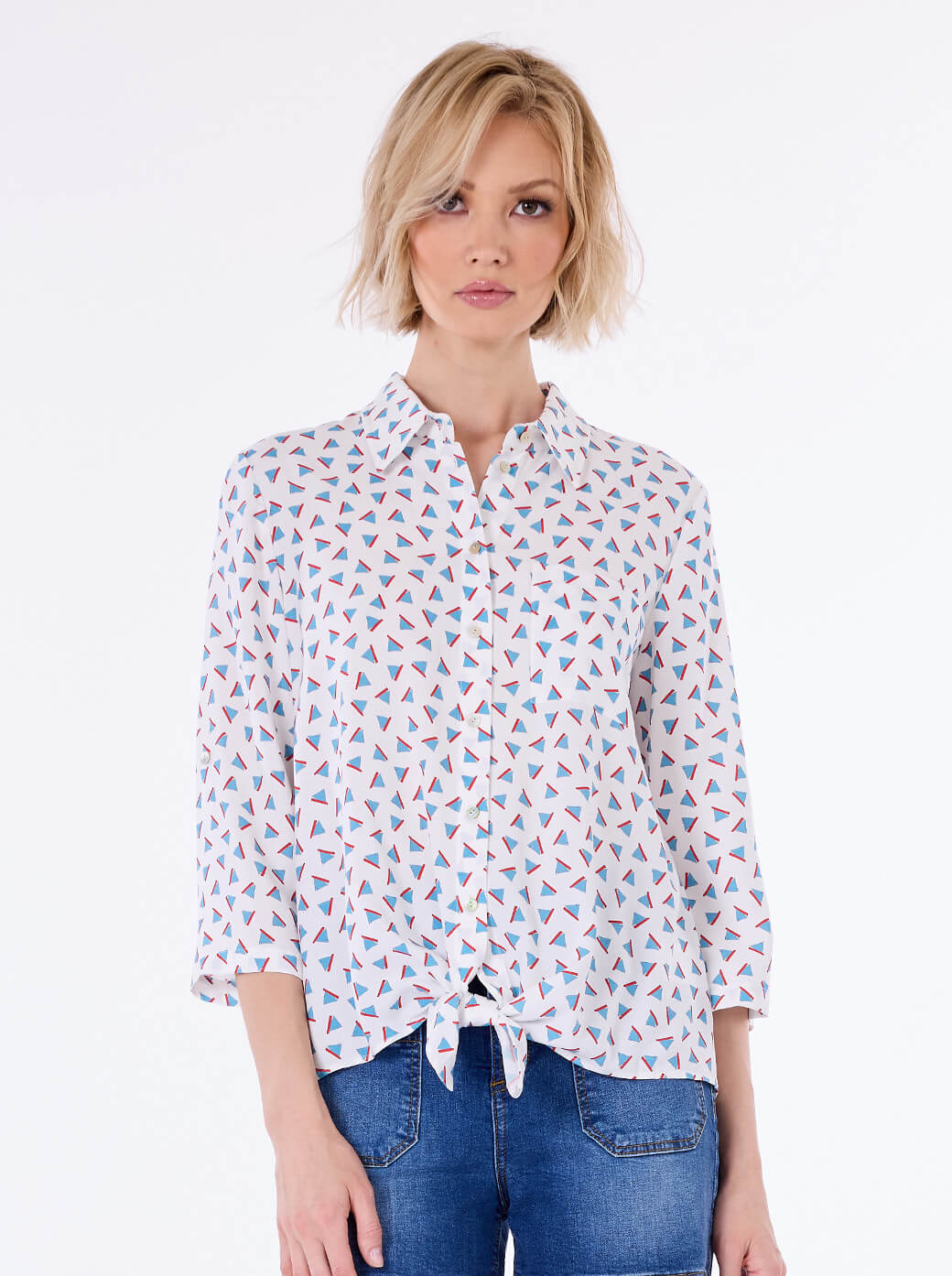 Blusa blanca Aura