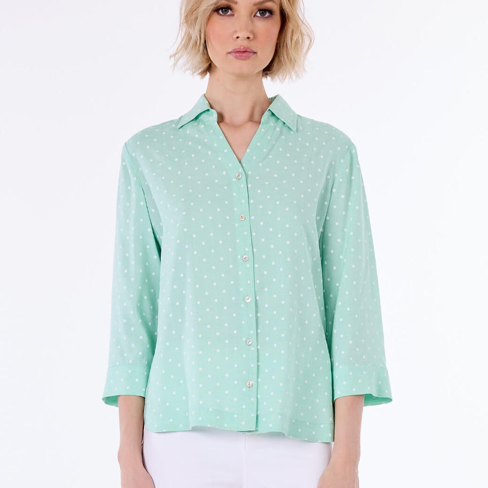 Blusa verde Abilene