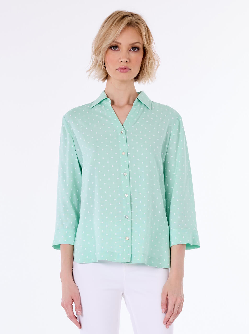 Blusa verde Abilene