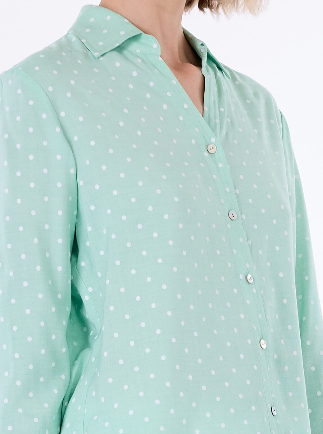 Blusa verde Abilene