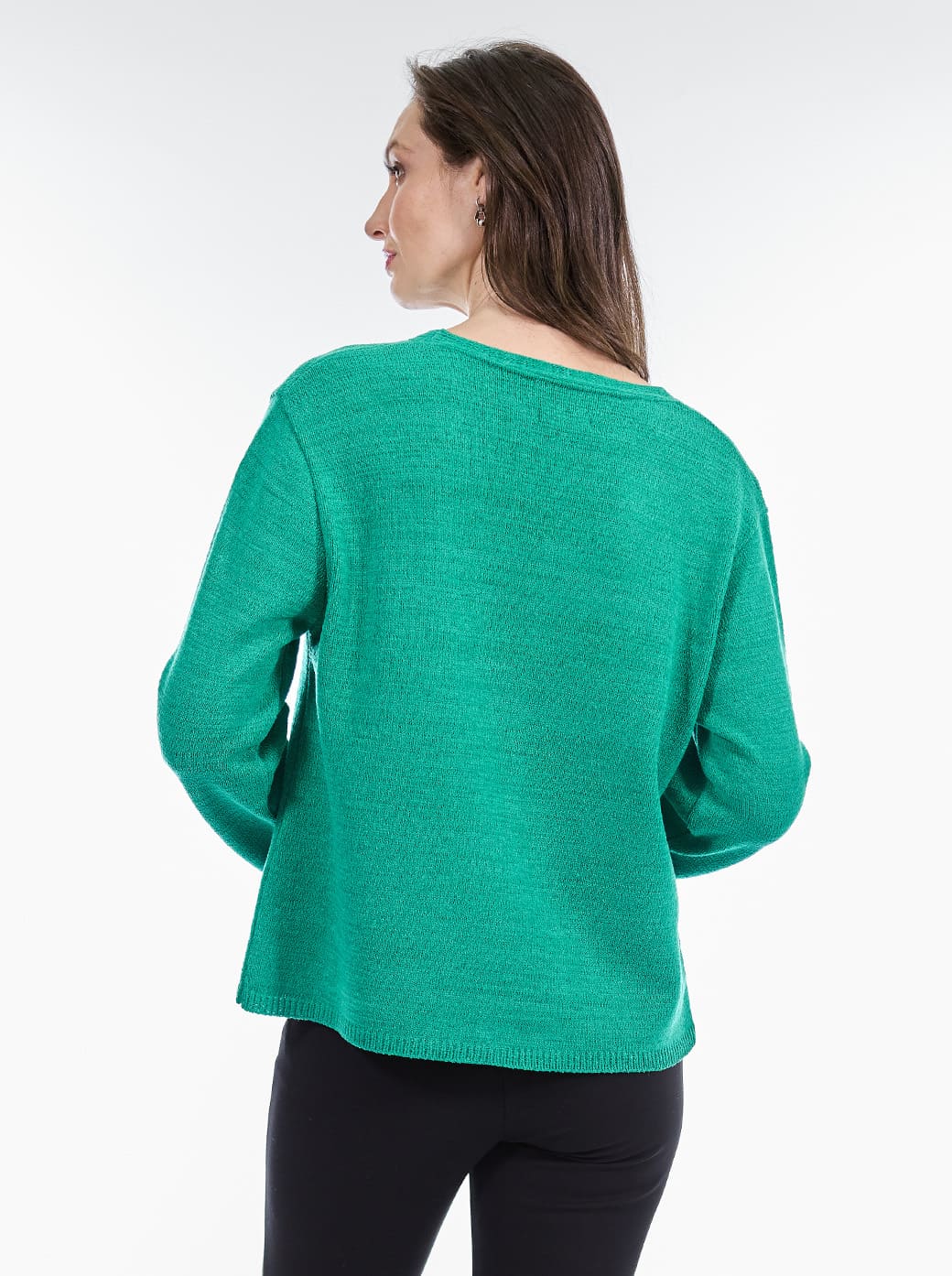 Sueter verde con botones Esenciales Foley s