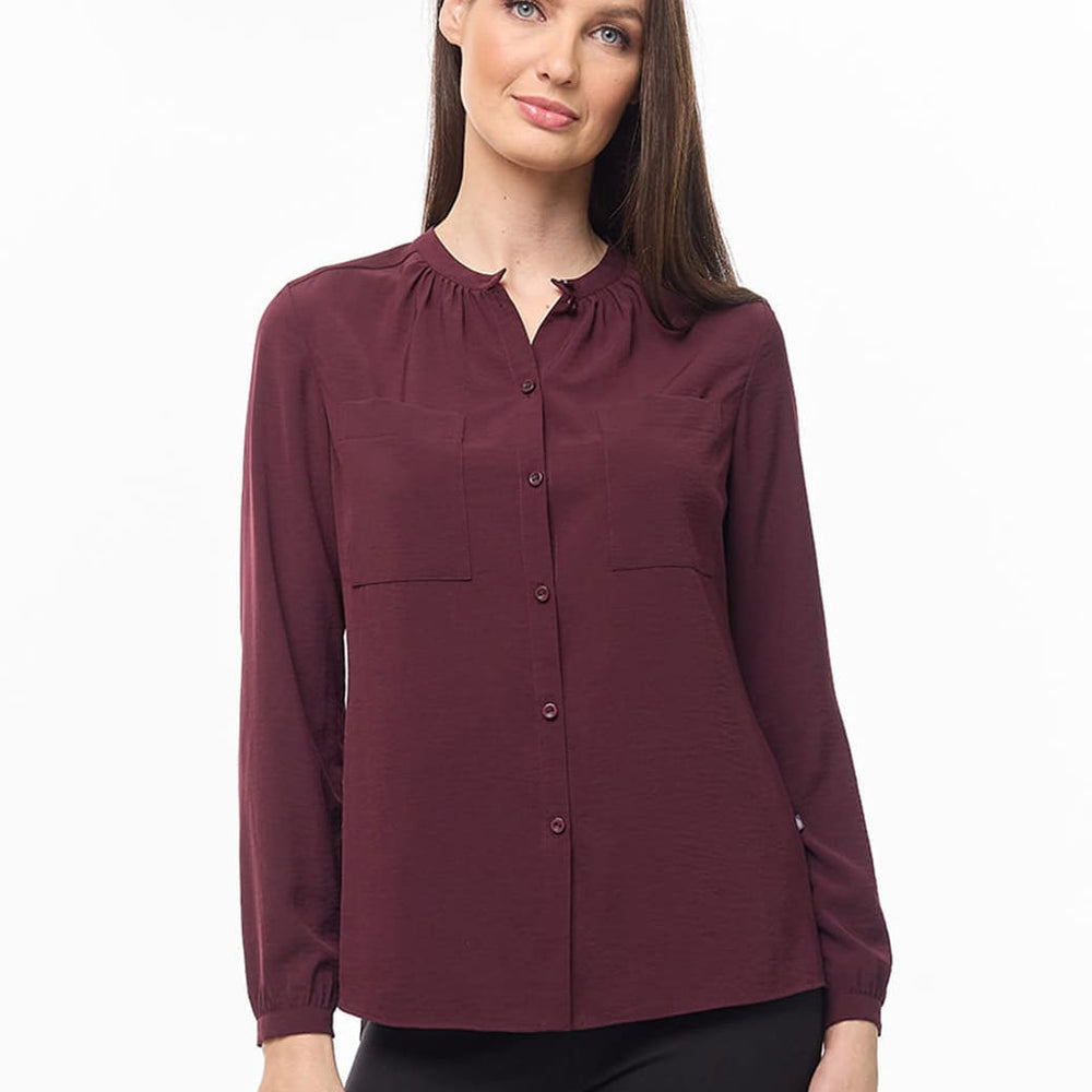 Blusa vino Geraldine