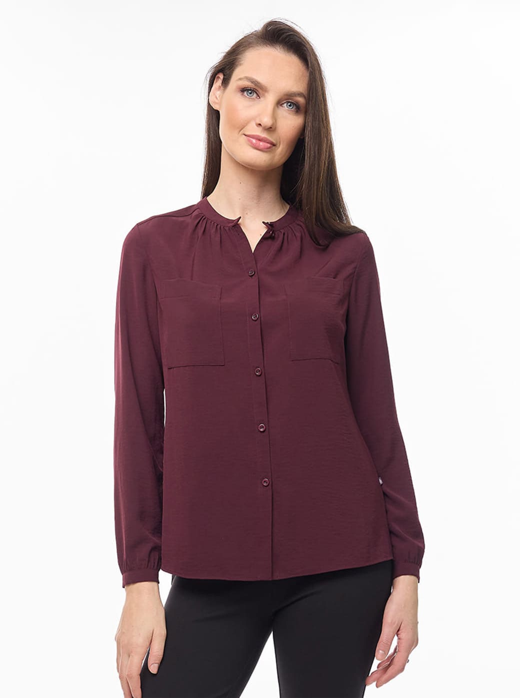 Blusa vino Geraldine