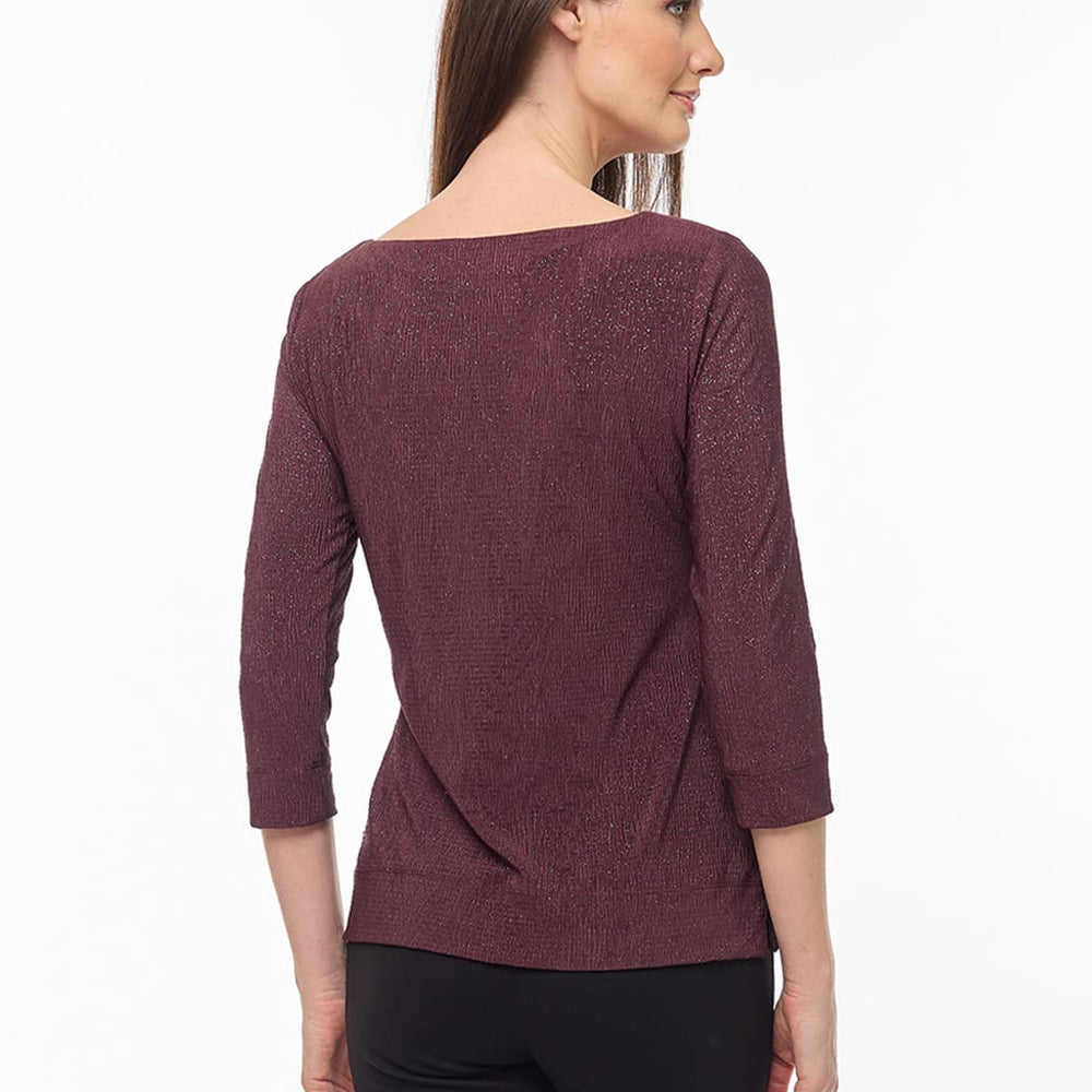 
                      
                        Blusa vino con lurex Geraldine
                      
                    