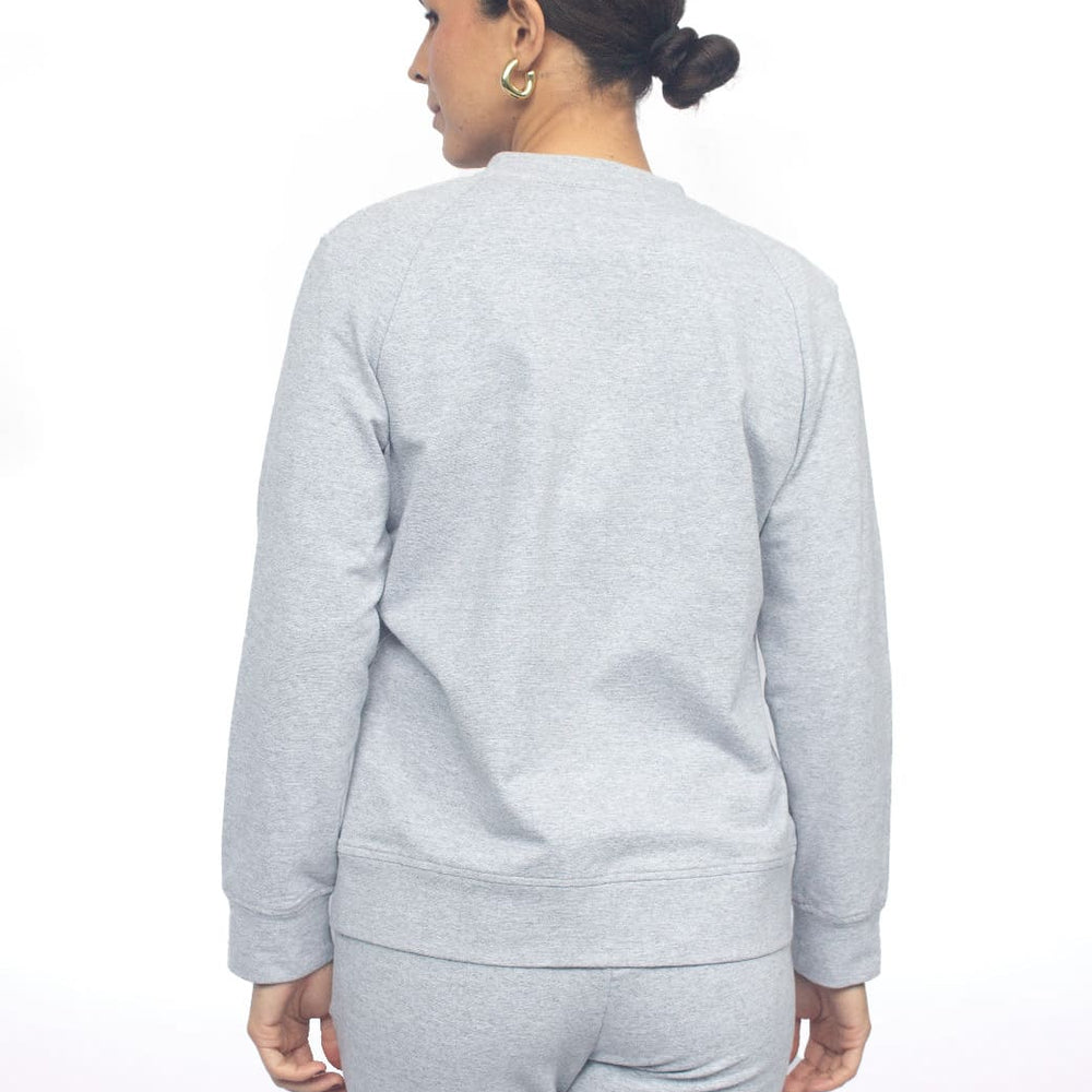 
                      
                        Chamarra gris cuello mao Comfort
                      
                    