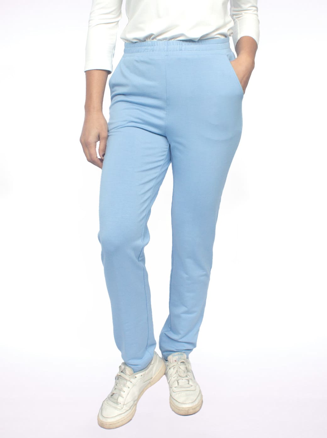 Pants azul liso Comfort