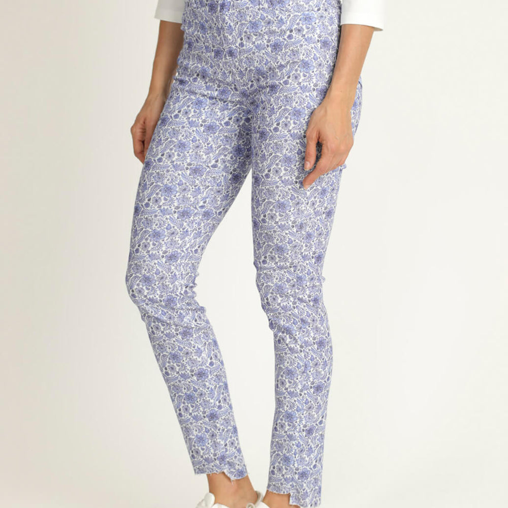 
                      
                        Skinny Jeans con estampado azul
                      
                    