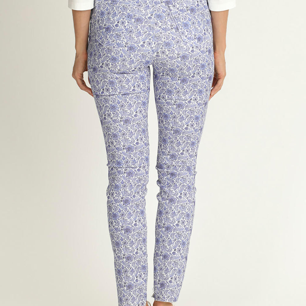 
                      
                        Skinny Jeans con estampado azul
                      
                    