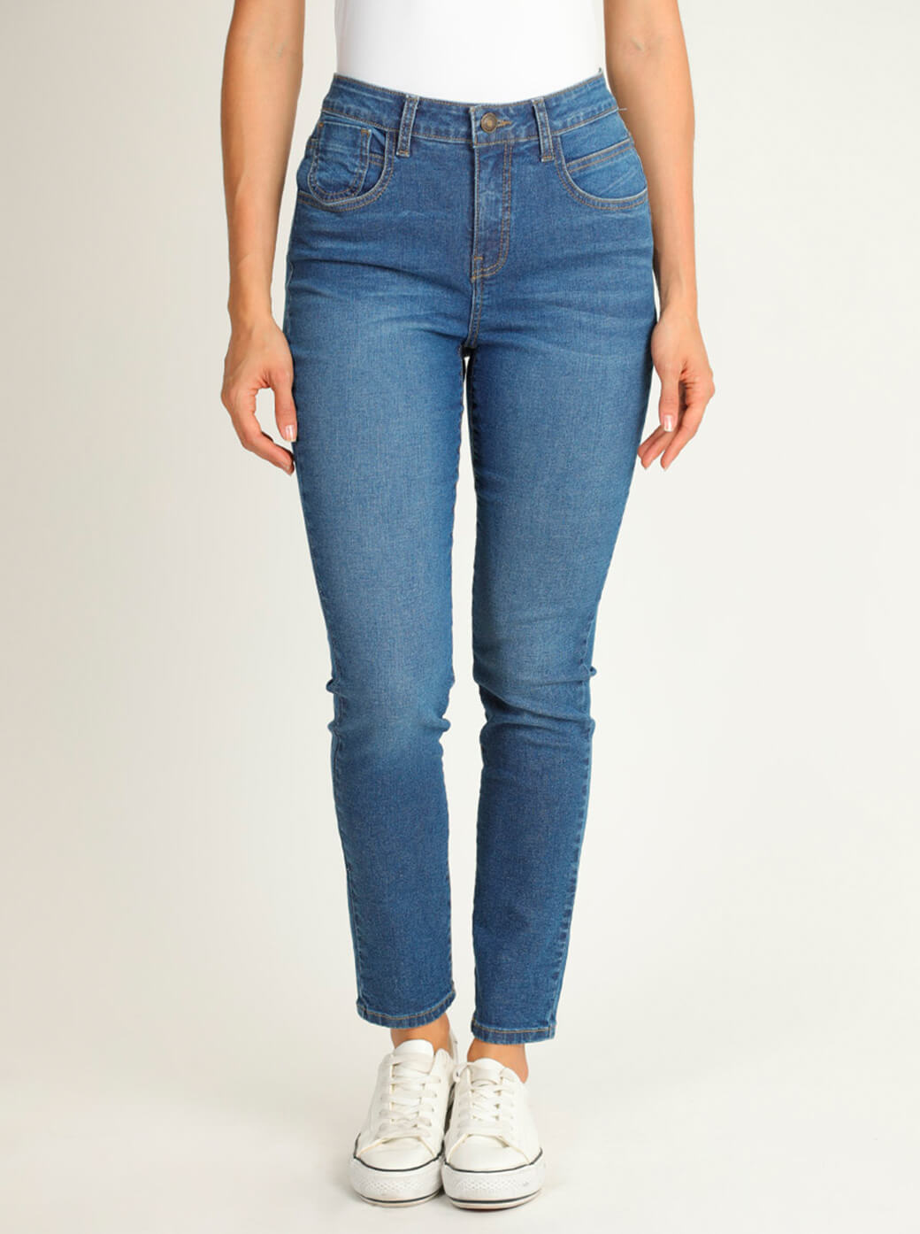 Jeans azules skinny