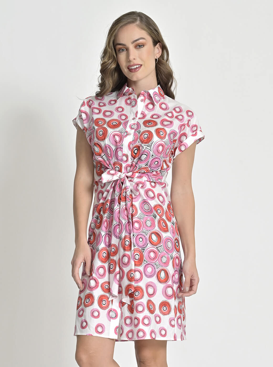 Vestido estampado Tabatah